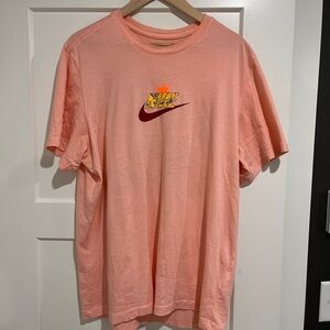 Nike Men's Peach T-Shirt